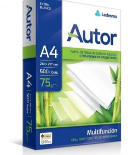 Resma autor a4 75gr