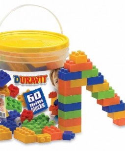 Balde de bloques por 60 piezas duravit