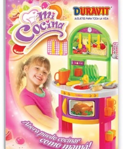 Cocina chica en caja duravit