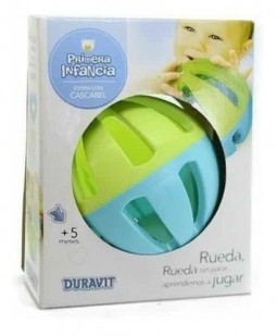Sonajero cascabel pelota duravit