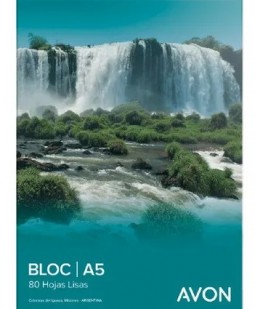 Block avon a5 x 80 hojas