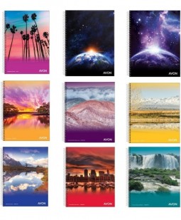 Cuaderno avon 29.7 x84