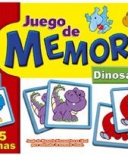 Juego de memoria dinosaurios implas