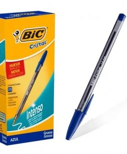 BOLIGRAFO BIC CRISTAL BOLD NEGRO 1.6 MM /18