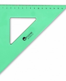 Escuadra pizzini 25x45 verde