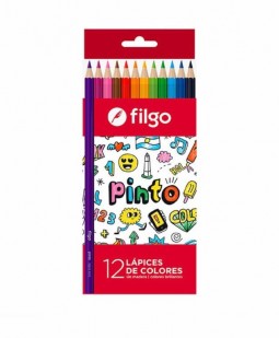 Lapices filgo pinto x12 largos