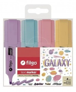Resaltador filgo chato galaxy x4