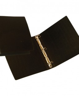 Carpeta avios 3x40 fibra negra