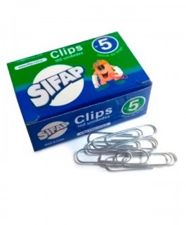 Clips metal sifap n°5 x100