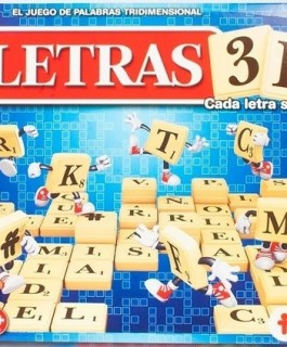 Letras 3d top toys