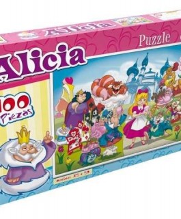 Puzzle alicia en el pais 100 pzs