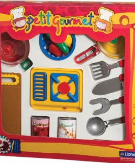 Juego de cocina con accesorios petit gourmet