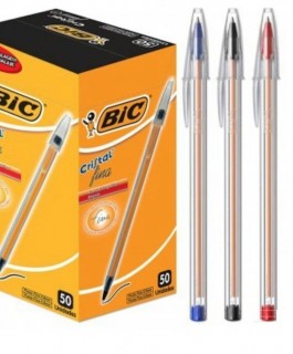 Boligrafo bic cristal trazo fino