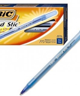 Boligrafo bic round stic