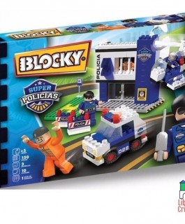 Blocky super policias 150 piezas