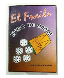 Juego de dados el fraile