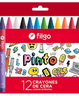 Crayones filgo pinto  x12