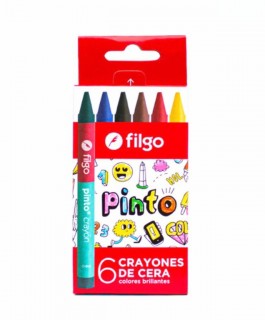 Crayones filgo pinto x 6