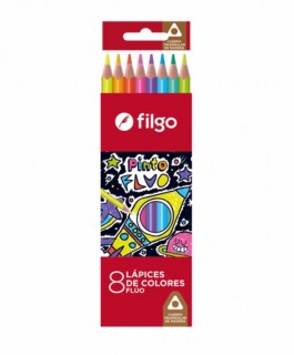 Lapices filgo pinto fluo