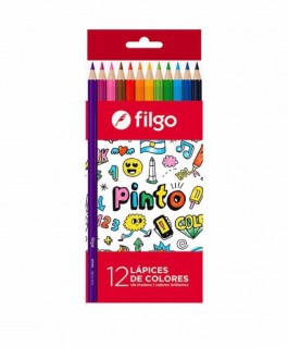 Lapices filgo pinto x12 largos