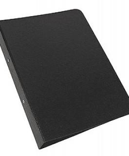 Carpeta 2x40 oficio fibra negra