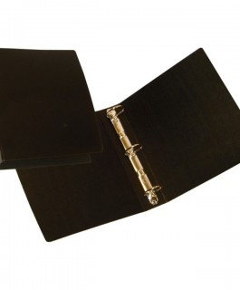 Carpeta avios 3x40 fibra negra
