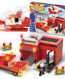 Blocky bomberos 2 200 piezas