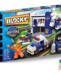 Blocky super policias 150 piezas