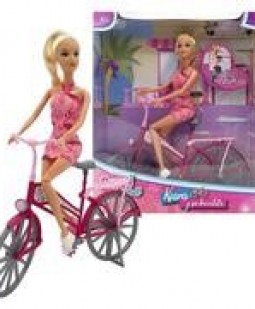 Kiara y su bicicleta